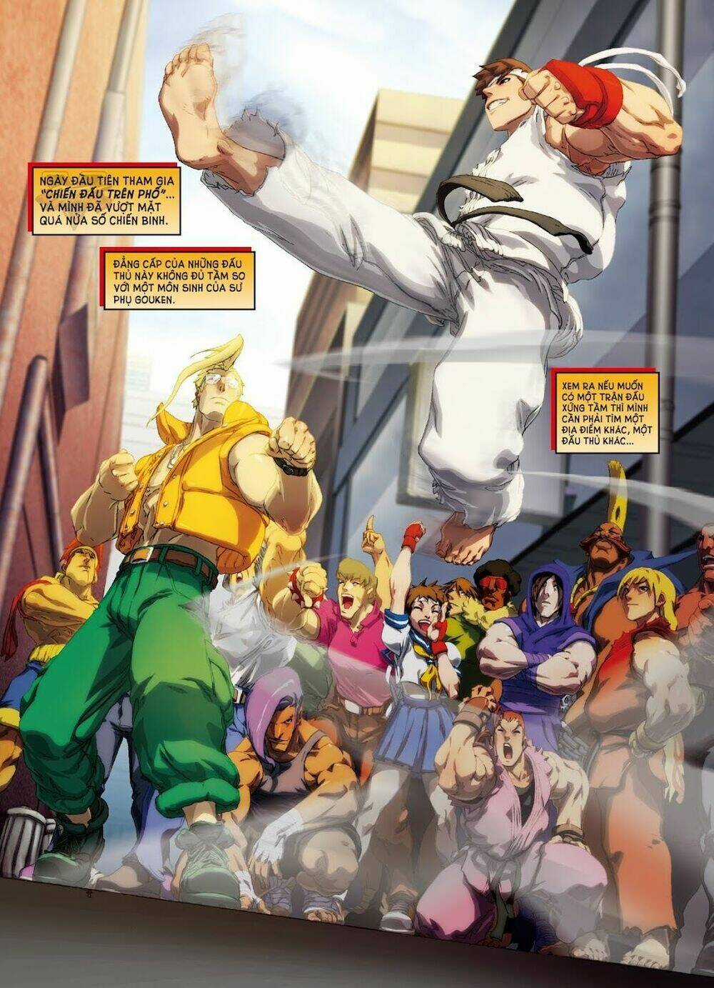 Ngoại Truyện Street Fighter Chapter 4 trang 1