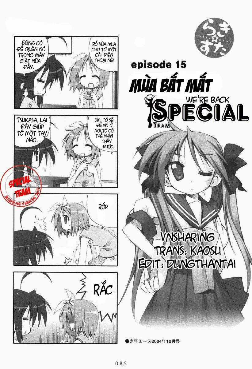 Ngôi sao rất may mắn Chapter 15 trang 0