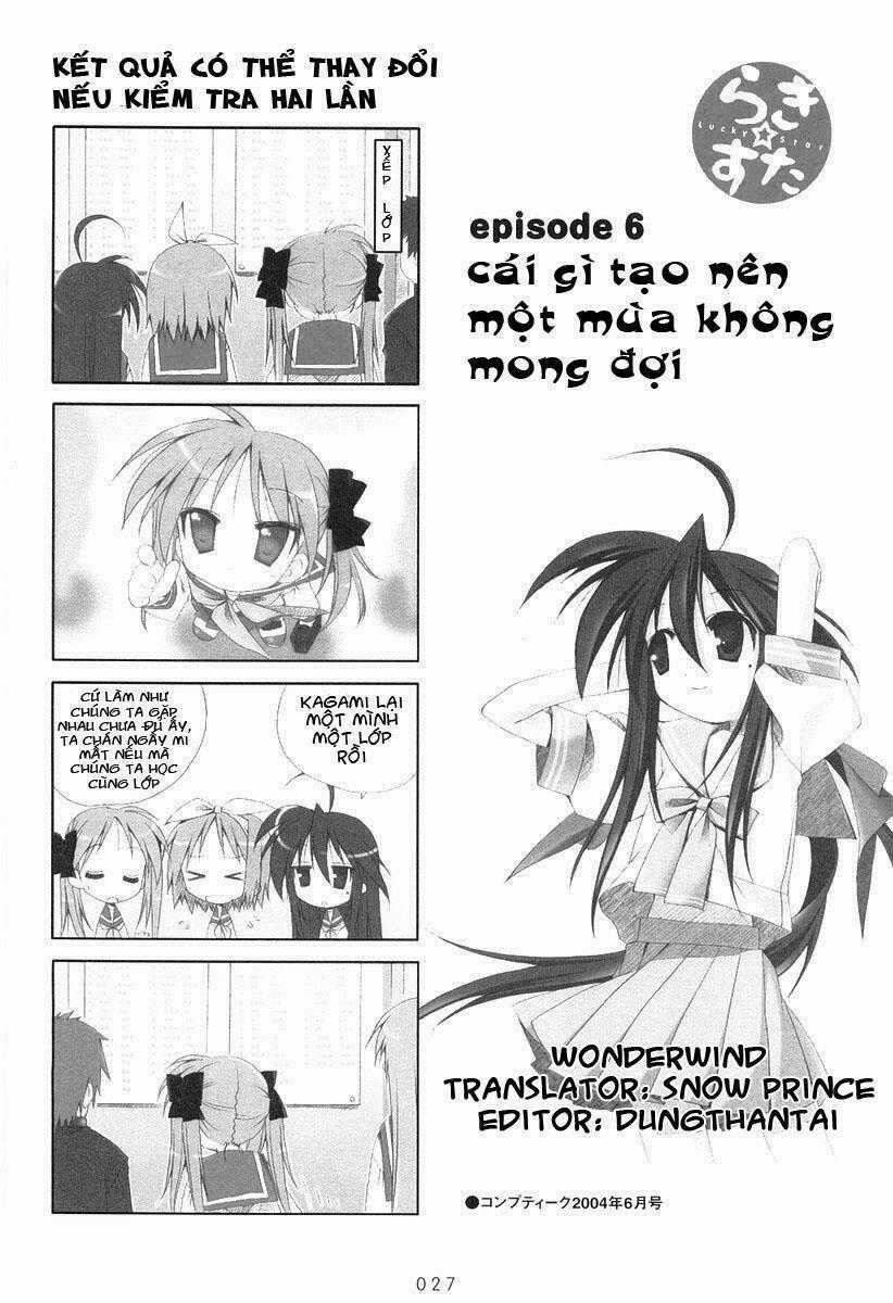 Ngôi sao rất may mắn Chapter 6 trang 0