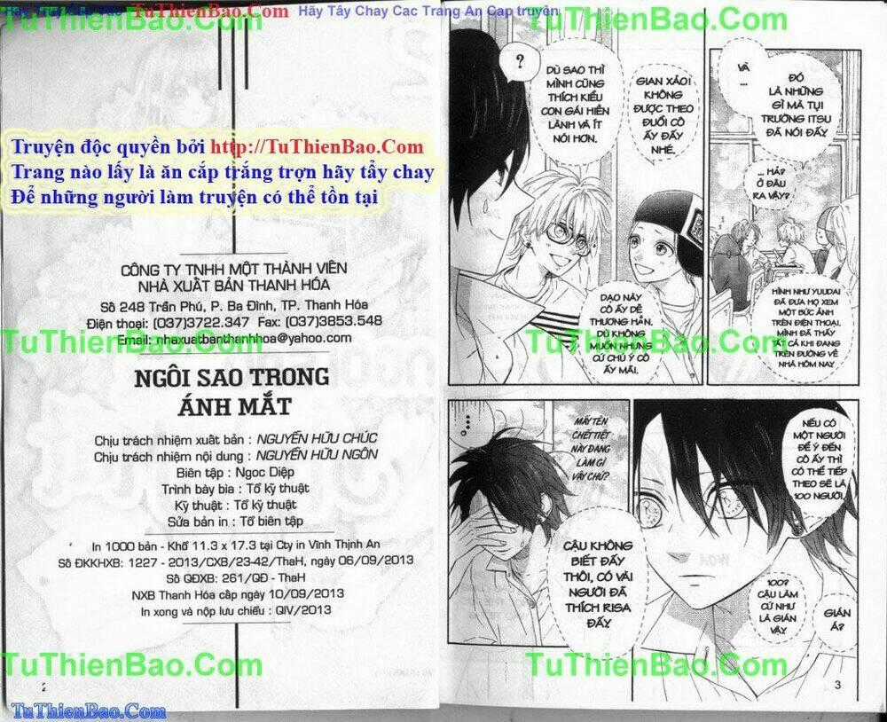 Ngôi Sao Trong Ánh Mắt Chapter 5 trang 1