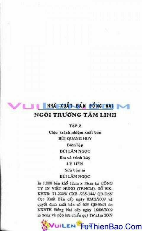 Ngôi Trường Tâm Linh Chapter 2 trang 1