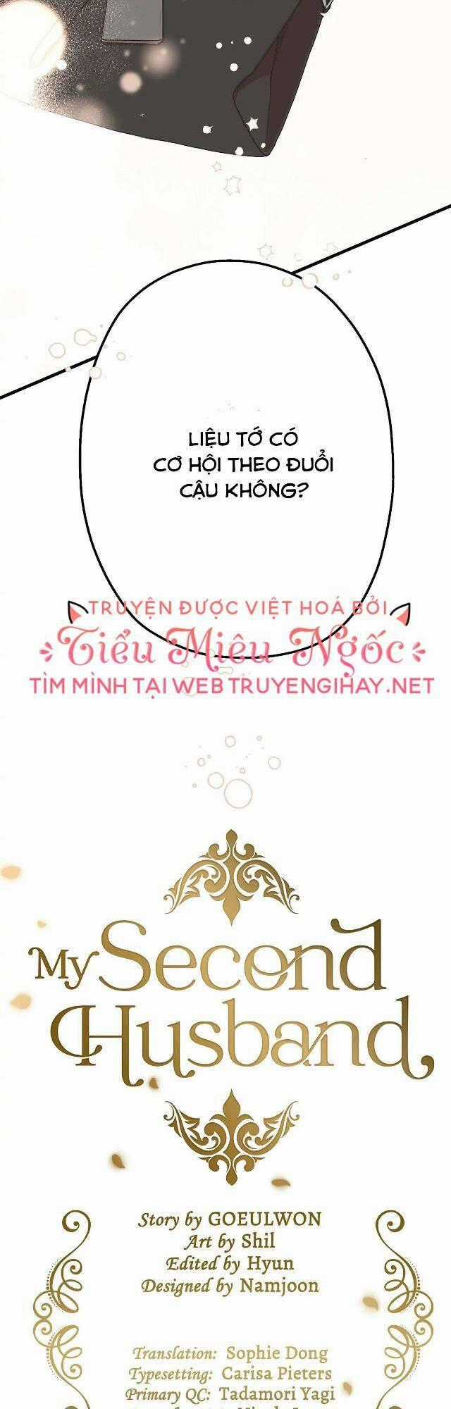 Người Chồng Thứ Hai Của Tôi Chapter 3 trang 1