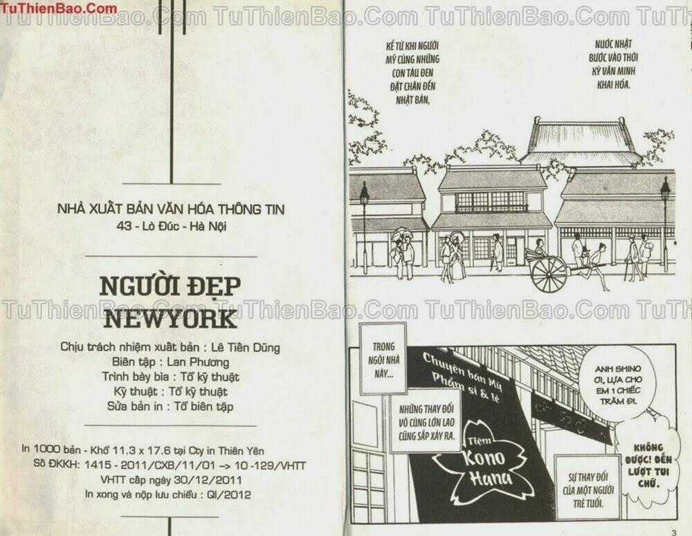 Người Đẹp New York Chapter 1 trang 1