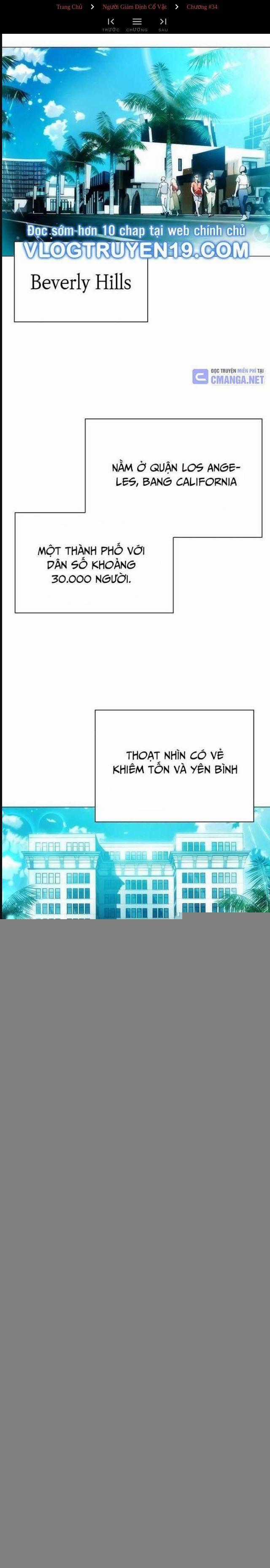 Người Giám Định Cổ Vật Chapter 34 trang 0