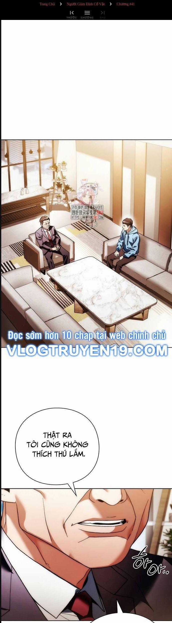 Người Giám Định Cổ Vật Chapter 41 trang 0