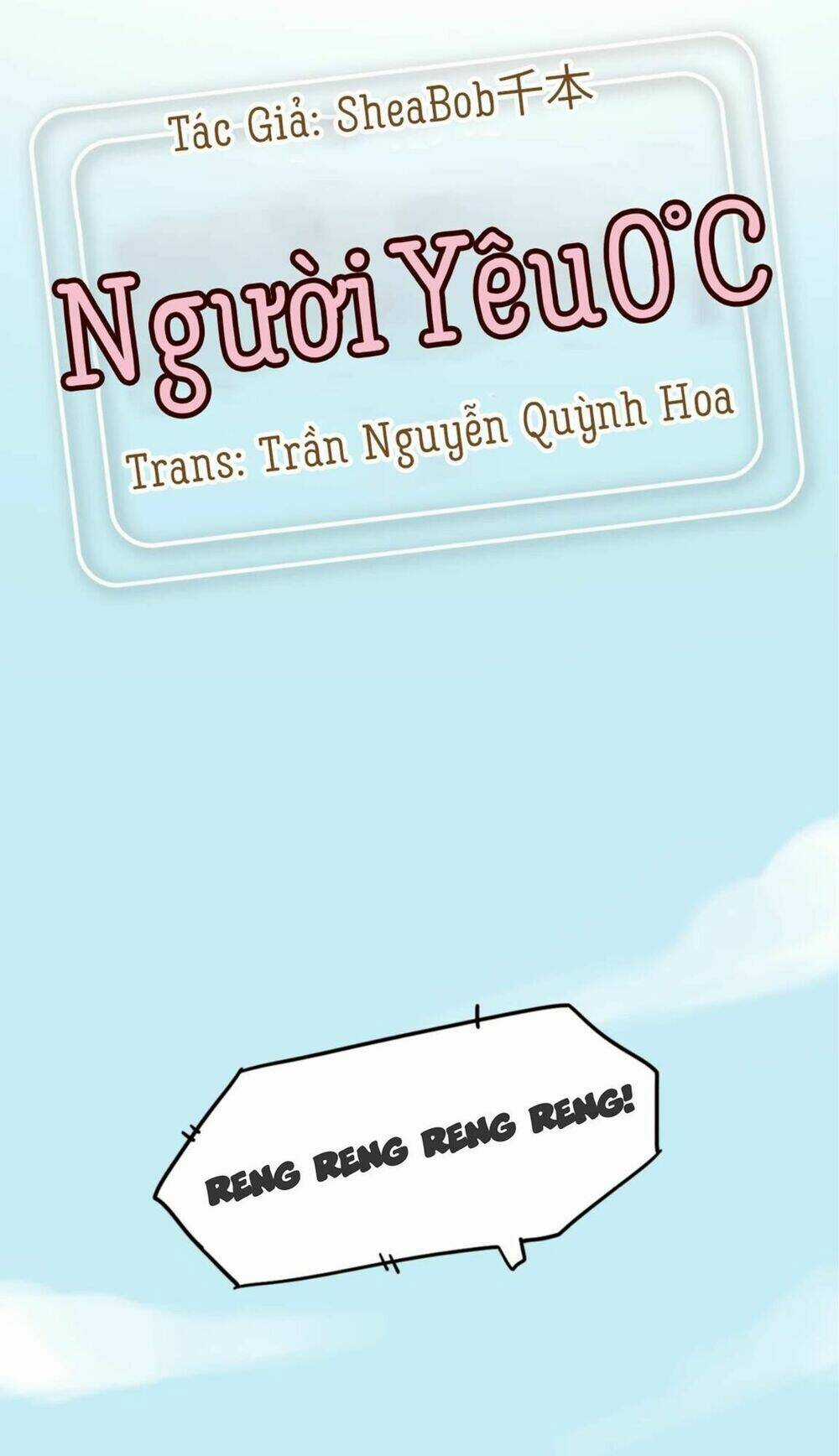 Người Yêu 0 Độ Chapter 30 trang 0