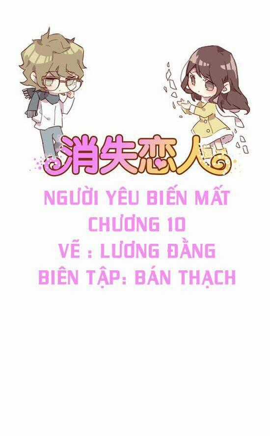 Người Yêu Biến Mất Chapter 10 trang 0