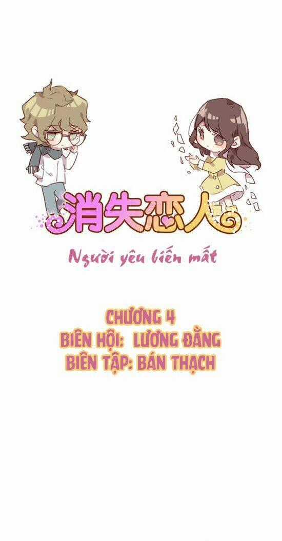 Người Yêu Biến Mất Chapter 4 trang 0