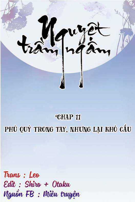 Nguyệt Trầm Ngâm Chapter 11 trang 1