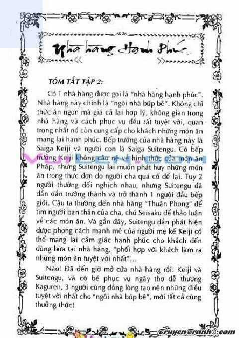 Nhà Hàng Hạnh Phúc Chapter 3 trang 1