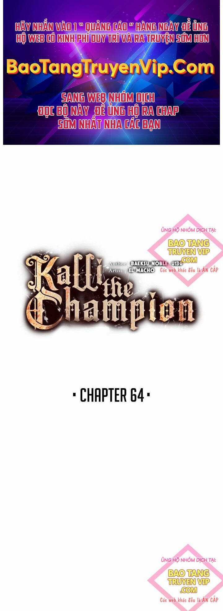 Nhà Vô Địch Kalli Chapter 64 trang 0