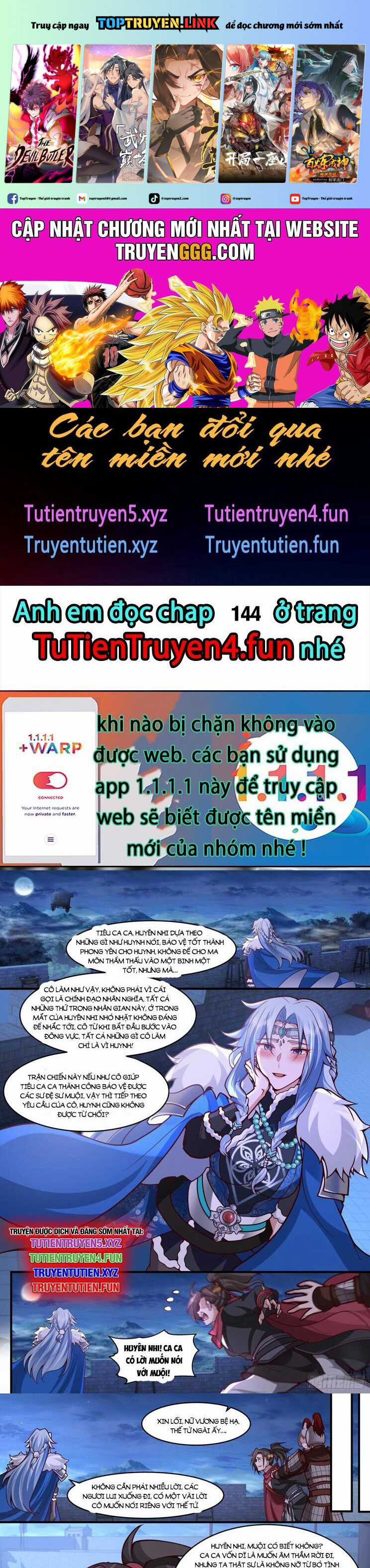 Nhân Vật Phản Diện Đại Sư Huynh, Tất Cả Các Sư Muội Đều Là Bệnh Kiều Chapter 143 trang 1