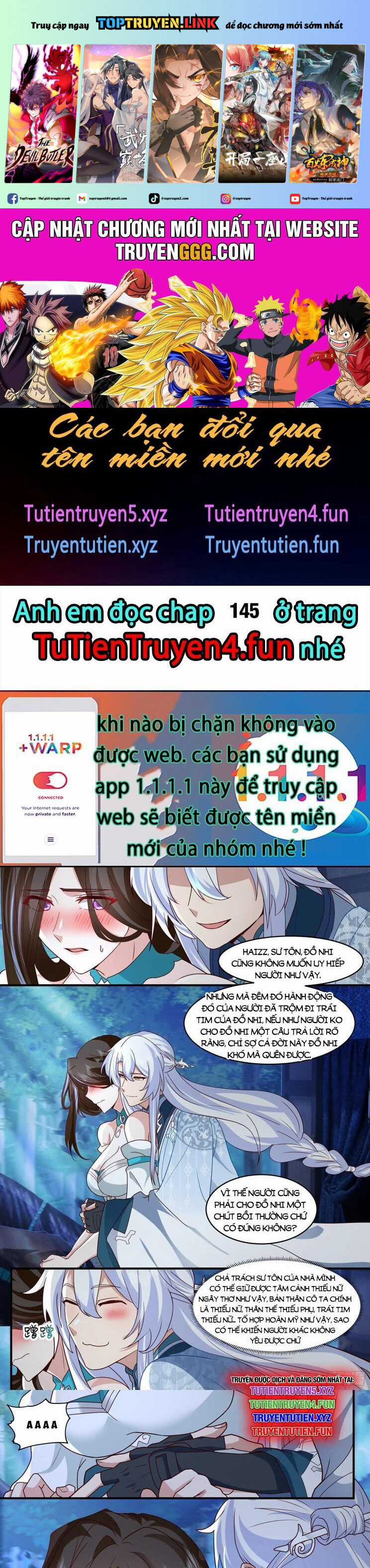 Nhân Vật Phản Diện Đại Sư Huynh, Tất Cả Các Sư Muội Đều Là Bệnh Kiều Chapter 144 trang 1