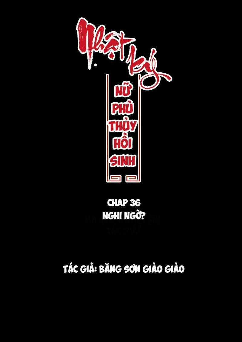 Nhật Ký Nữ Phù Thủy Hồi Sinh Chapter 36 trang 0