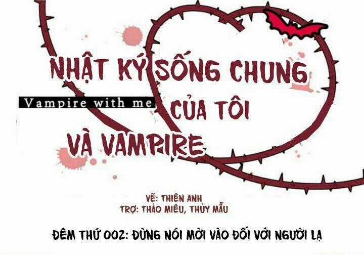 Nhật ký sống chung của tôi và vampire Chapter 2 trang 1