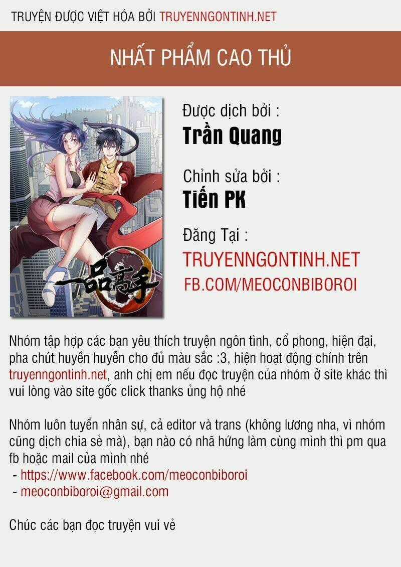 Nhất Phẩm Cao Thủ Chapter 17 trang 0