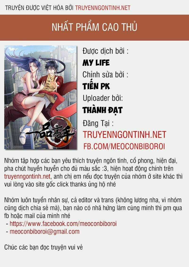 Nhất Phẩm Cao Thủ Chapter 21 trang 0