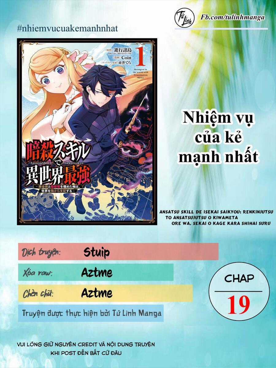 Nhiệm Vụ Của Kẻ Mạnh Nhất Chapter 19 trang 1