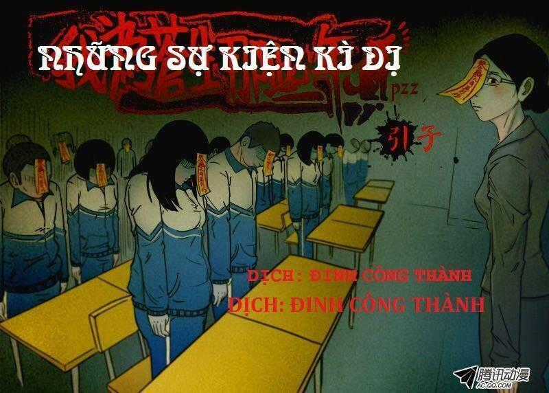 Những sự kiện kỳ dị Chapter 1 trang 0