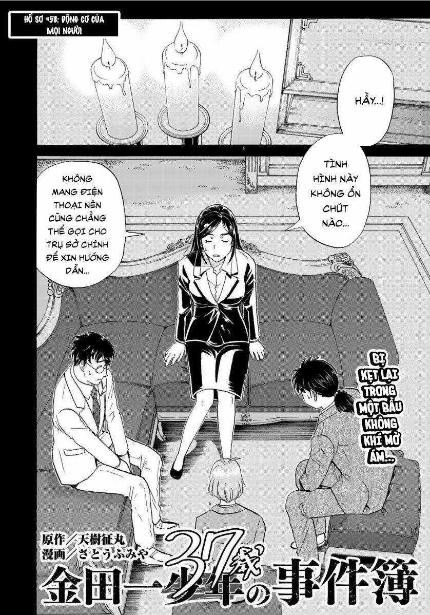 Những Vụ Án Của Kindaichi Ở Tuổi 37 Chapter 58 trang 1