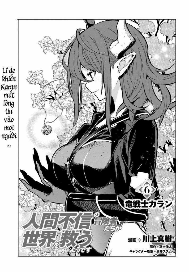 Ningen Fushin No Boukenshatachi Ga Sekai O Sukuu Youdesu Chapter 6 trang 1