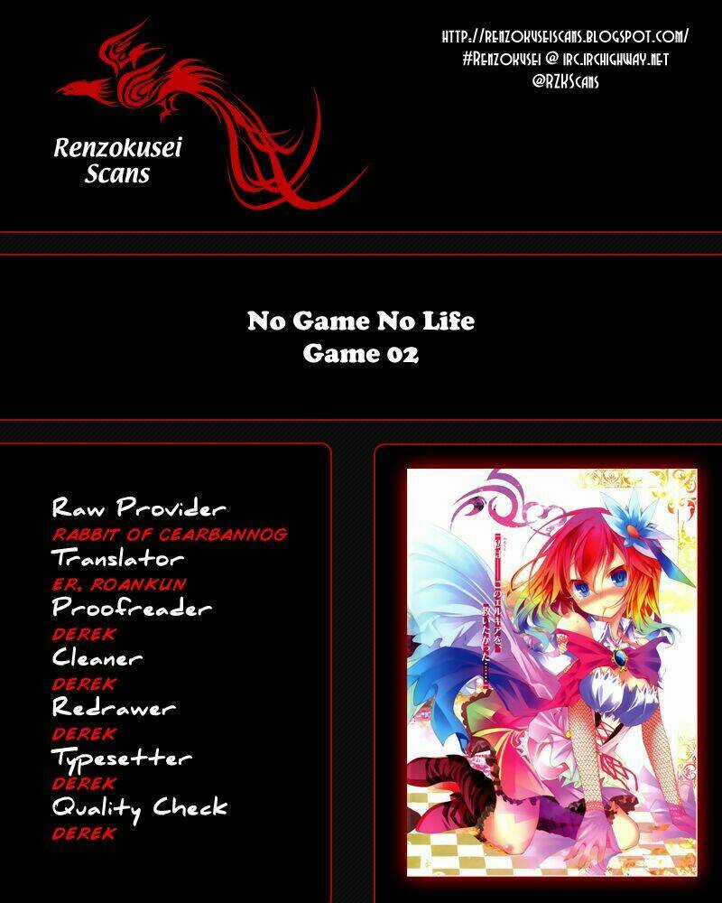 No Game No Life Chapter 2 trang 1