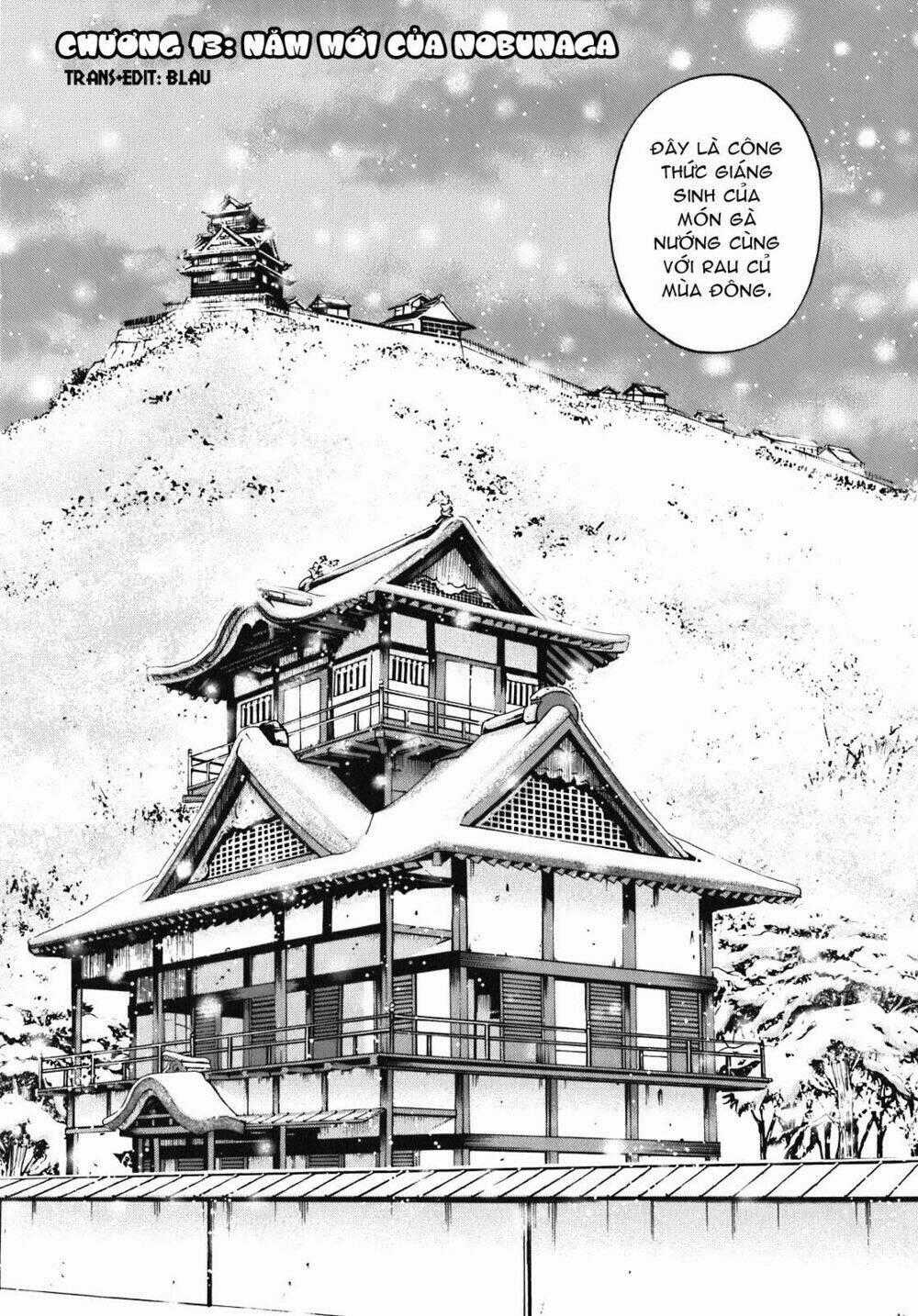 Nobunaga No Chef - Đầu Bếp Của Nobunaga Chapter 13 trang 0