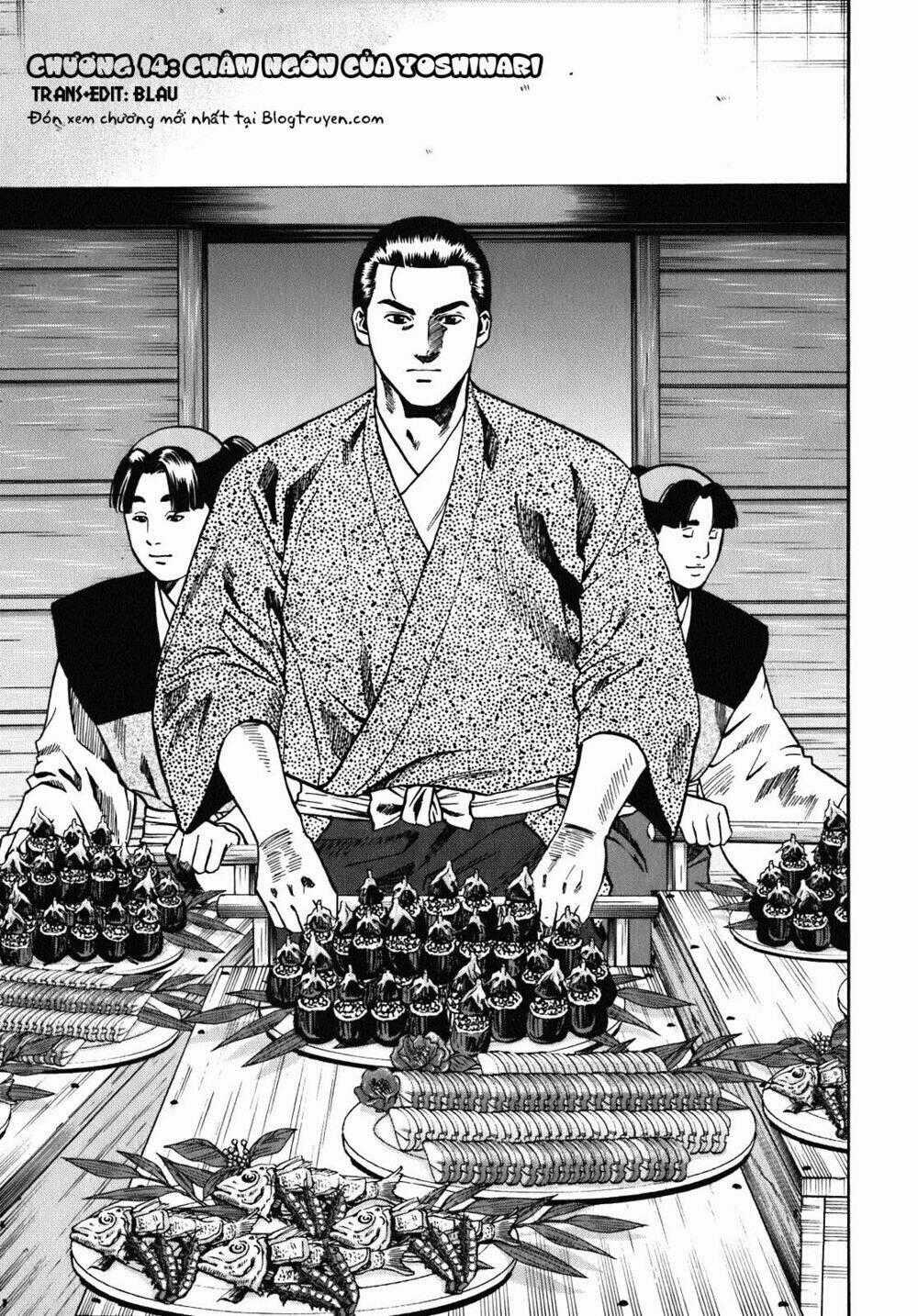 Nobunaga No Chef - Đầu Bếp Của Nobunaga Chapter 14 trang 0