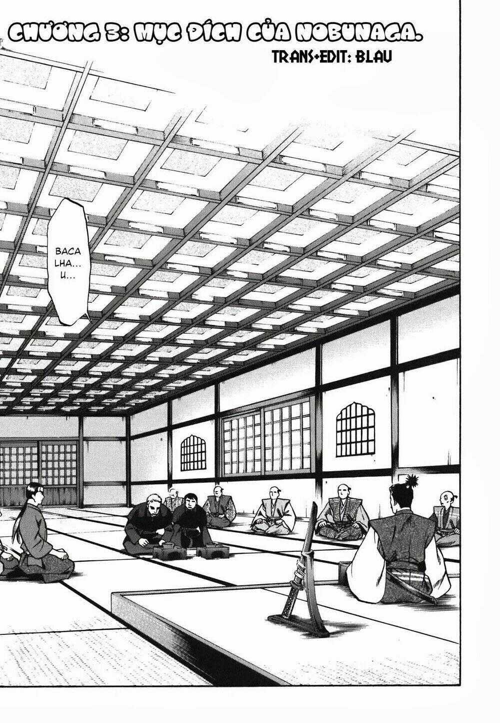 Nobunaga No Chef - Đầu Bếp Của Nobunaga Chapter 3 trang 0