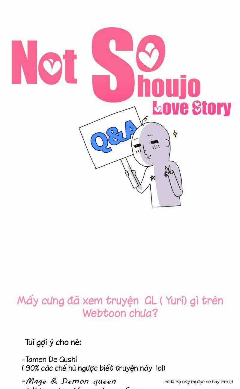 Not So Shoujo Love Story Chapter 16.5 trang 0