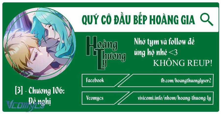 Nữ Đầu Bếp Hoàng Gia Cải tạo bếp Chapter 106 trang 0