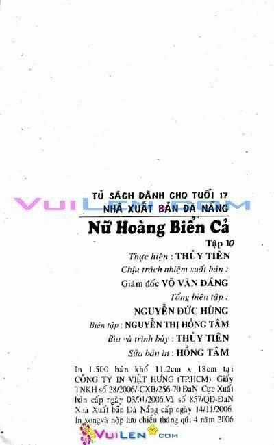 Nữ hoàng biển cả Chapter 10 trang 1