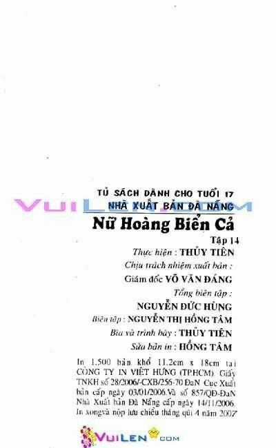 Nữ hoàng biển cả Chapter 14 trang 1