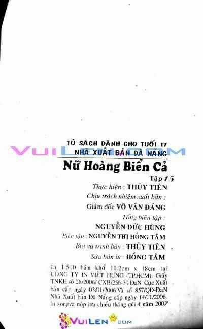 Nữ hoàng biển cả Chapter 15 trang 1