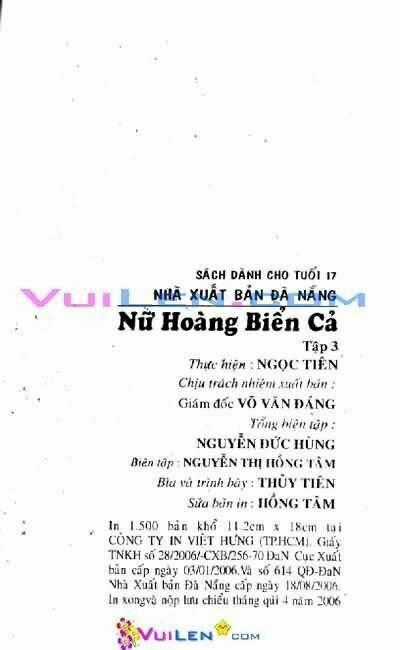 Nữ hoàng biển cả Chapter 3 trang 1