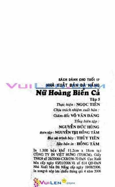 Nữ hoàng biển cả Chapter 5 trang 1