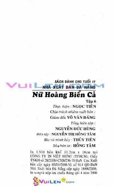 Nữ hoàng biển cả Chapter 6 trang 1