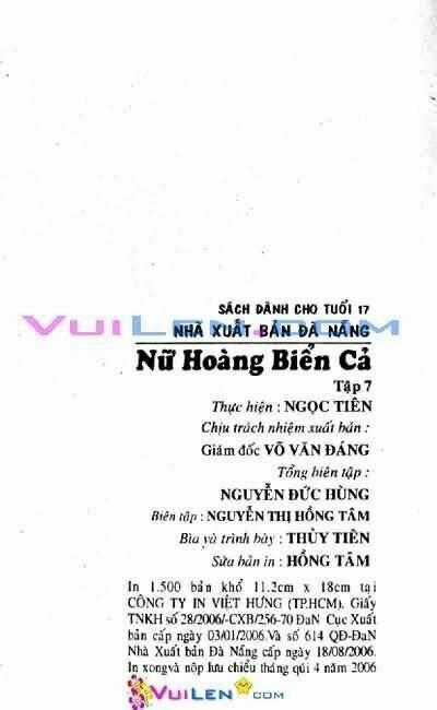 Nữ hoàng biển cả Chapter 8 trang 1