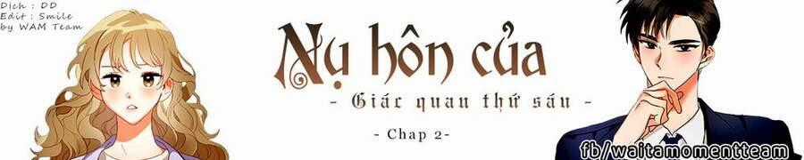 Nụ Hôn Của Giác Quan Thứ Sáu Chapter 2 trang 1