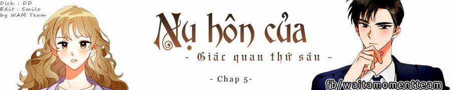 Nụ Hôn Của Giác Quan Thứ Sáu Chapter 5 trang 0