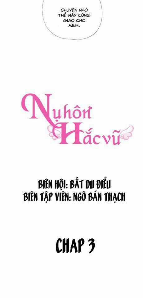 Nụ Hôn Hắc Vũ Chapter 3 trang 1