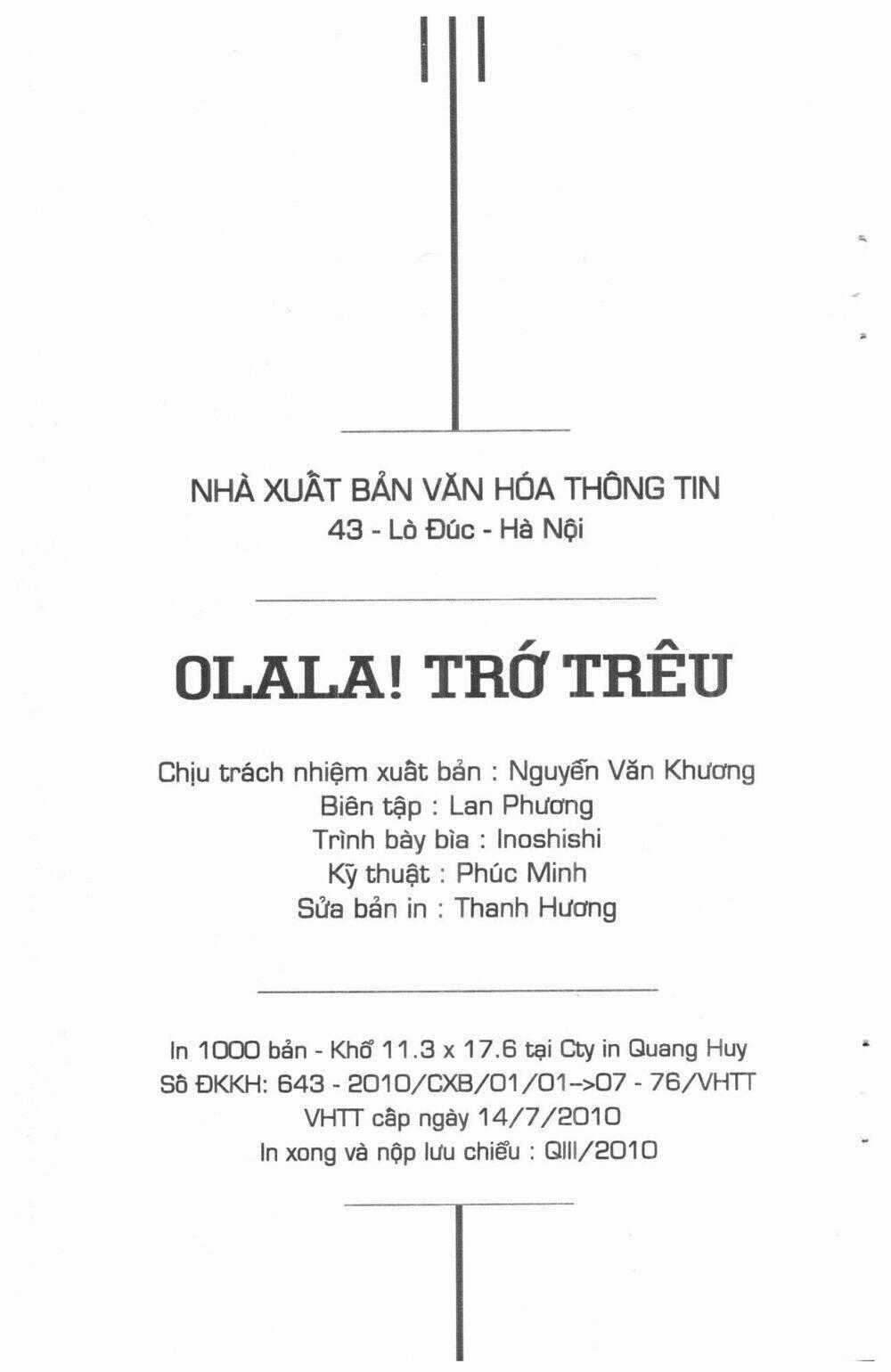 Ô La La Trớ Trêu Chapter 5 trang 1