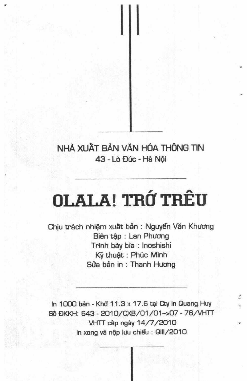 Ô La La Trớ Trêu Chapter 6 trang 1