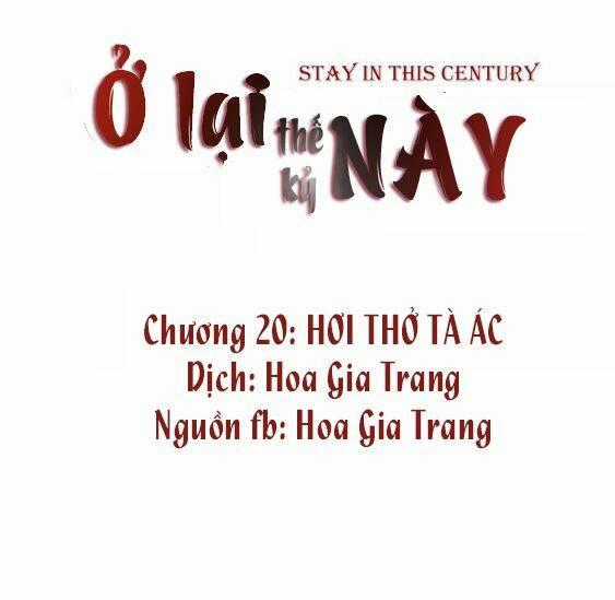 Ở Lại Thế Kỷ Này Chapter 20 trang 0