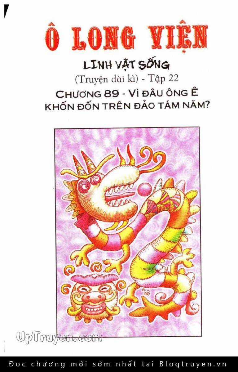 ô long viện linh vật sống (truyện dài) Chapter 89 trang 1