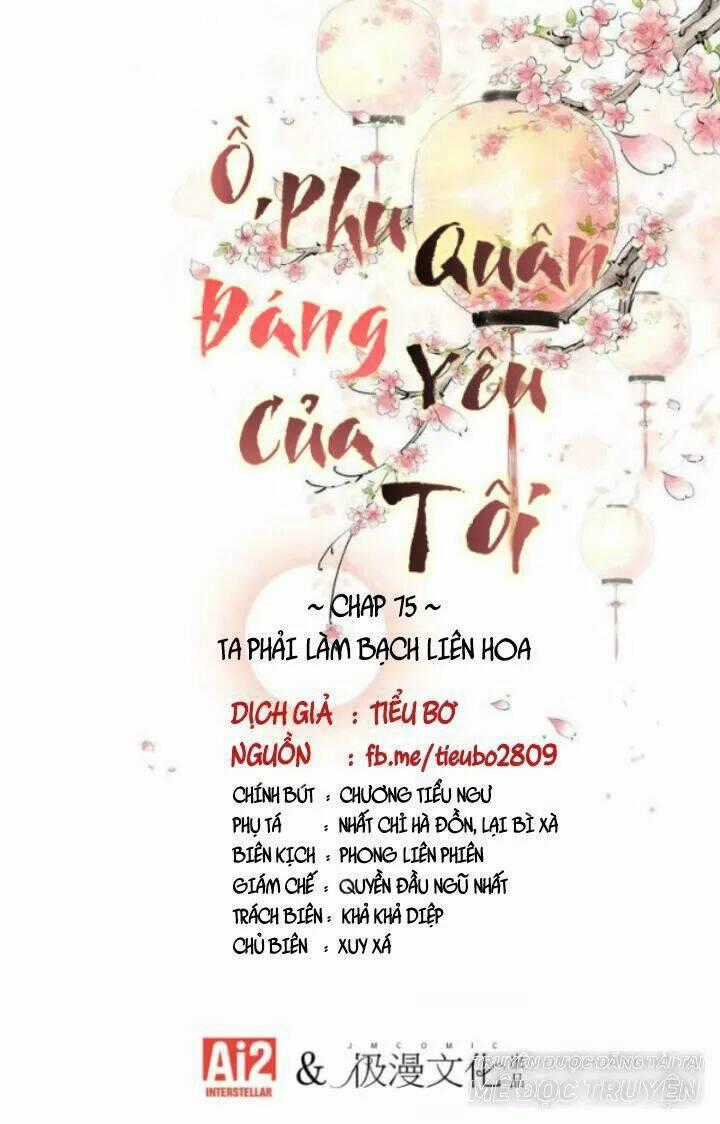 Ồ, Phu Quân Đáng Yêu Của Tôi! Chapter 75.2 trang 0