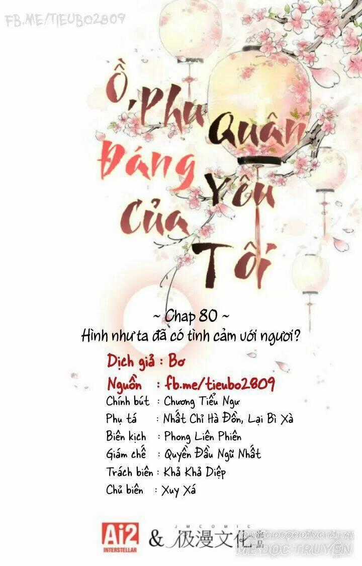 Ồ, Phu Quân Đáng Yêu Của Tôi! Chapter 80 trang 0