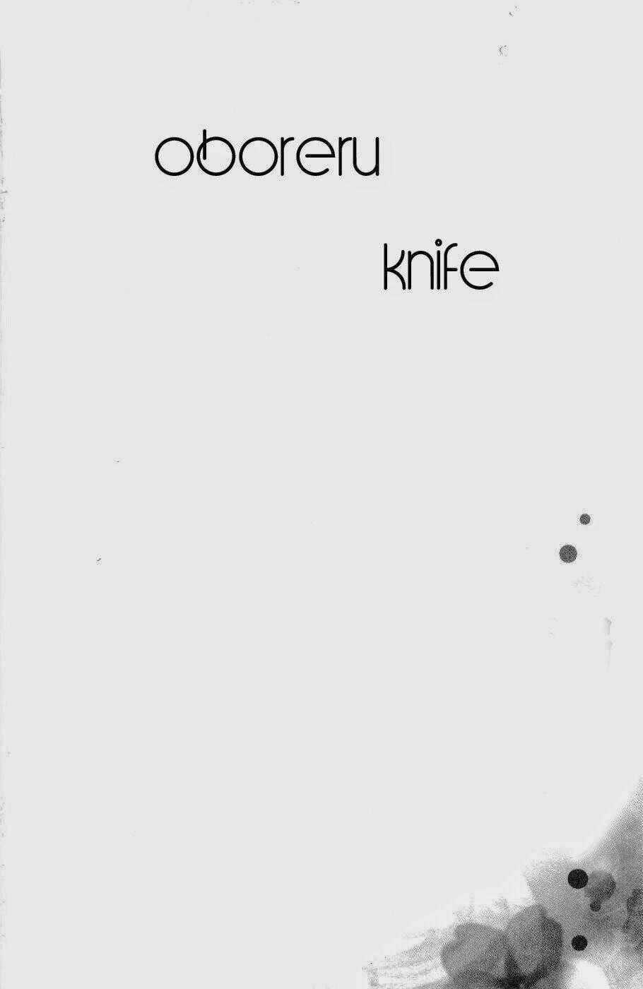 Oboreru Knife Chapter 10 trang 1