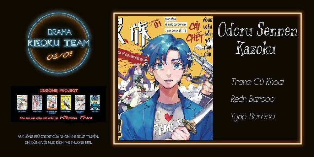 Odoru Sennen Kazoku Chapter 1 trang 0