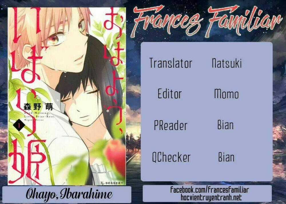 Ohayou, Ibarahime Chapter 1 trang 0